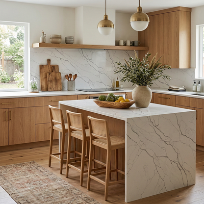 Additional view 2 of the Calacatta Alaska engineered quartz slab