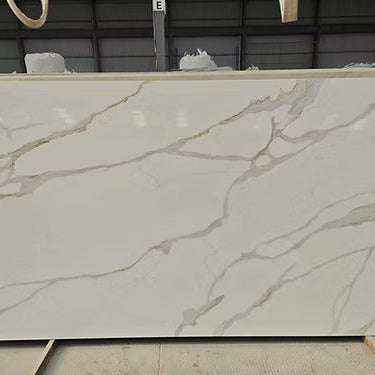 Additional view 5 of the Calacatta Gold engineered quartz slab