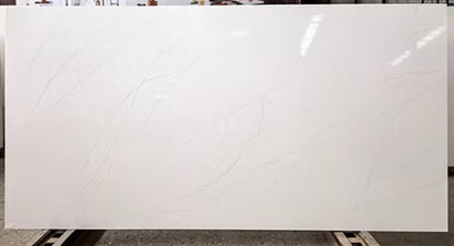 Additional view 7 of the Calacatta Vined engineered quartz slab