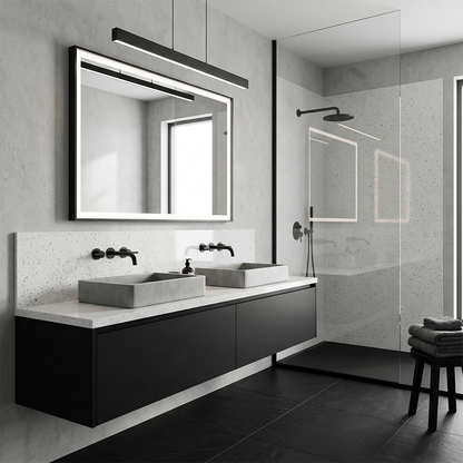 Additional view 3 of the Crystal White engineered quartz slab, EC series