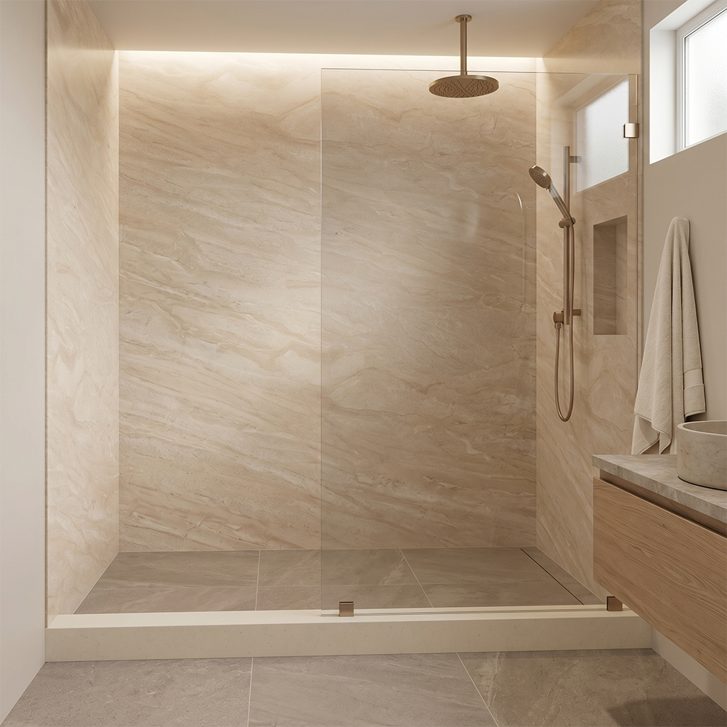 Daino Royale Porcelain Shower Wall Panel