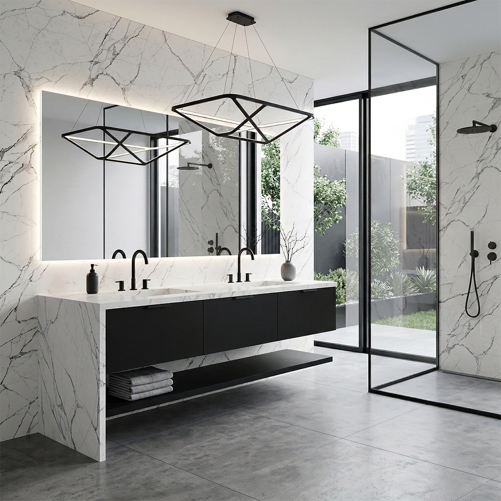 ES-Alps White Quartz Slab