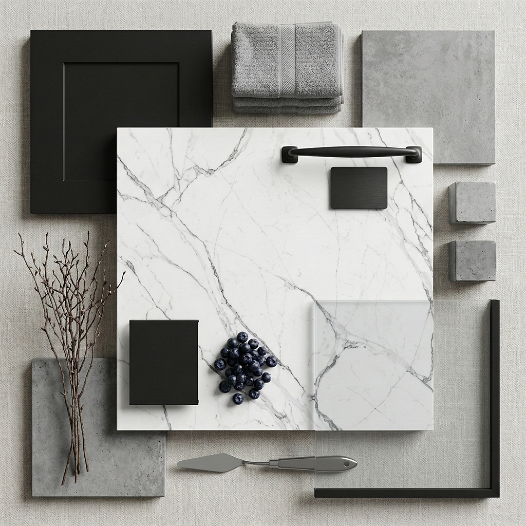 ES-Alps White Quartz Slab