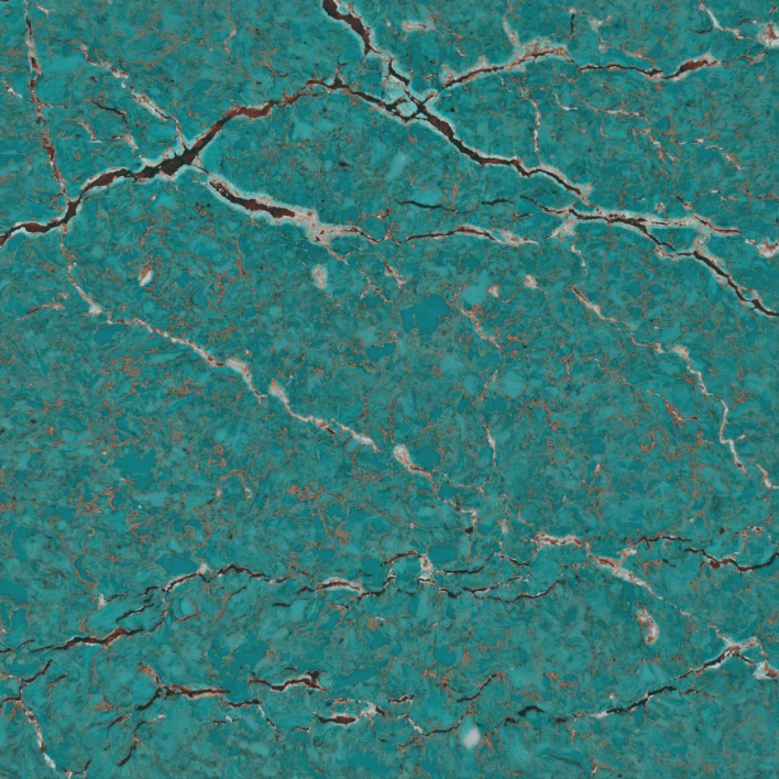 ES-Amazonite Quartz Slab