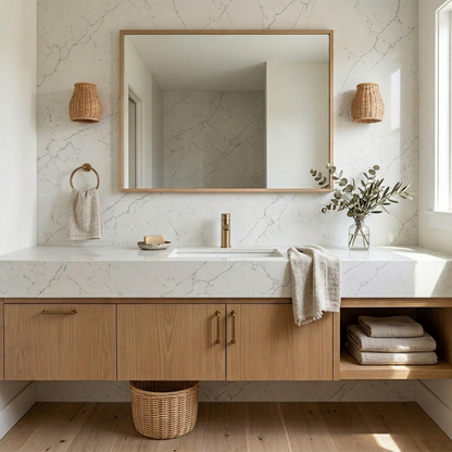 ES-Apollo White Quartz Slab