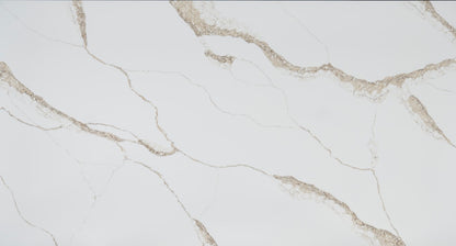 ES-Arabescato Gold Quartz Slab