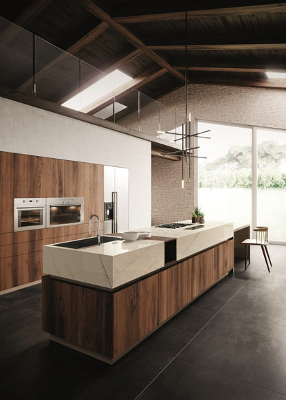 ES-Atlas Plan PorcelainTop™ Bianco Dolomite Italian Porcelain Slab