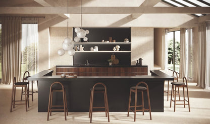 ES-Atlas Plan PorcelainTop™ Black Lava Italian Porcelain Slab