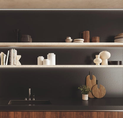 ES-Atlas Plan PorcelainTop™ Black Lava Italian Porcelain Slab