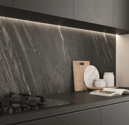 ES-Atlas Plan PorcelainTop™ Black Tempest Italian Porcelain Slab