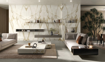 ES-Atlas Plan PorcelainTop™ Calacatta Gold Italian Porcelain Slab