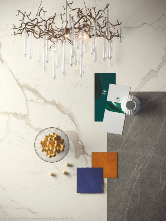 ES-Atlas Plan PorcelainTop™ Calacatta Prestigio Italian Porcelain Slab