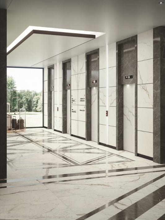 ES-Atlas Plan PorcelainTop™ Calacatta Prestigio Italian Porcelain Slab