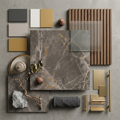 ES-Atlas Plan PorcelainTop™ Fior Di Bosco Italian Porcelain Slab