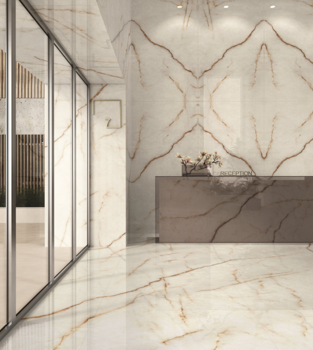 ES-Atlas Plan PorcelainTop™ Ice Crystal Matte Italian Porcelain Slab