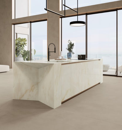 ES-Atlas Plan PorcelainTop™ Onyx White Italian Porcelain Slab
