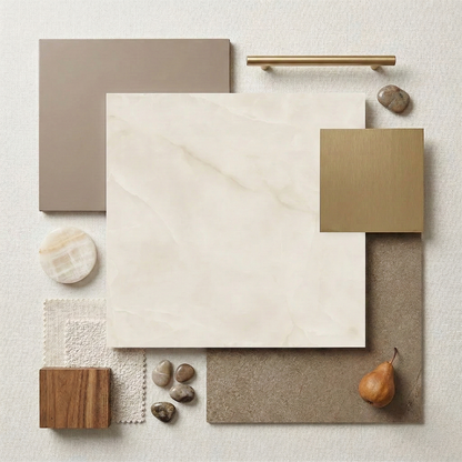 ES-Atlas Plan PorcelainTop™ Onyx White Italian Porcelain Slab