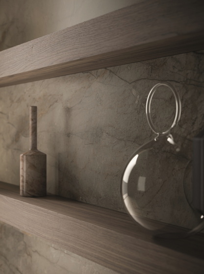 ES-Atlas Plan PorcelainTop™ Silver Root Italian Porcelain Slab
