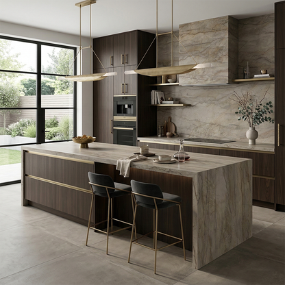 ES-Atlas Plan PorcelainTop™ Silver Root Italian Porcelain Slab