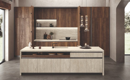ES-Atlas Plan PorcelainTop™ Travertino Pearl Italian Porcelain Slab