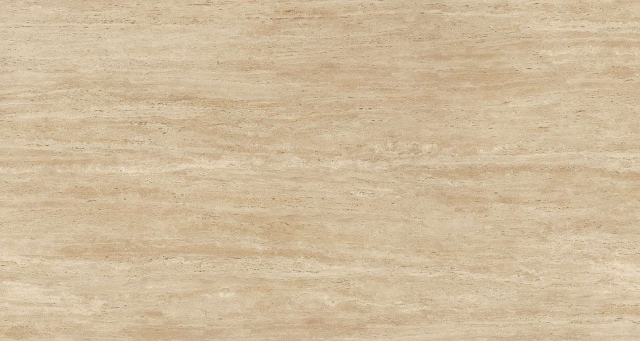 ES-Atlas Plan PorcelainTop™ Travertino Romano Sand Hammered Italian Porcelain Slab