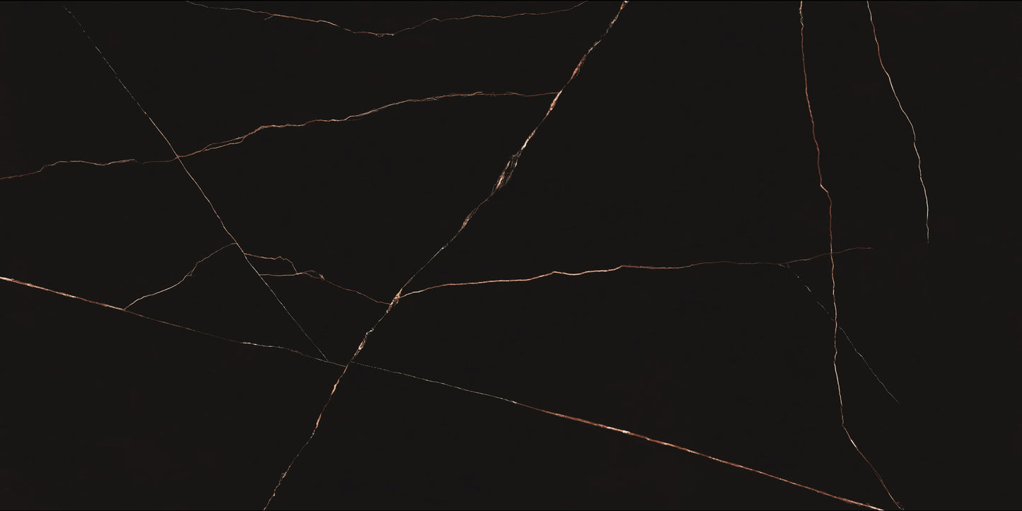 ES-Black Sparkle Quartz Slab