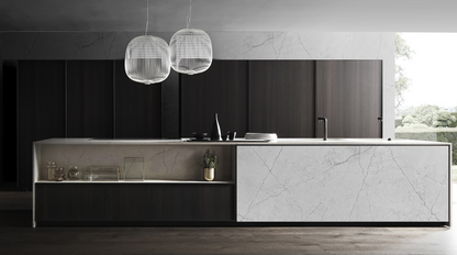 ES-Calacatas Tesoro Quartz Slab