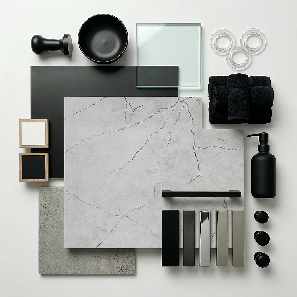 ES-Calacatas Tesoro Quartz Slab