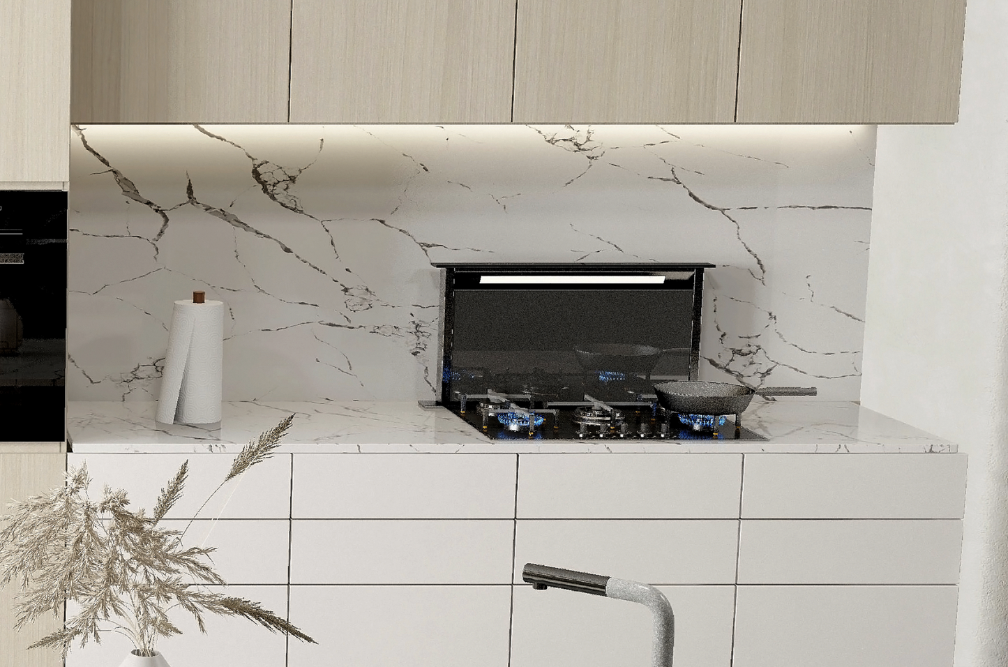 ES-Calacatas Vega Quartz Slab