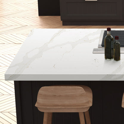 ES-Calacatta Eternal Quartz Slab