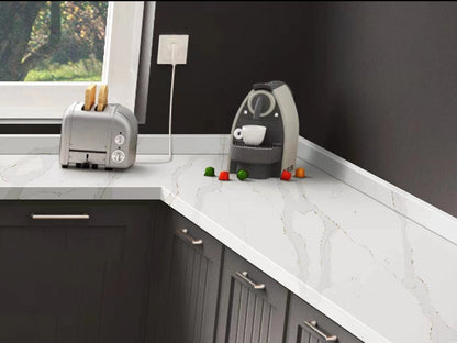ES-Calacatta Eternal Quartz Slab