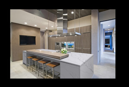ES-Calacatta Eternal Quartz Slab
