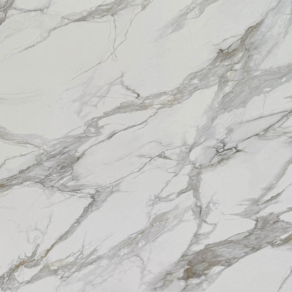 ES-Calacatta Giada Printed Surface Quartz Slab