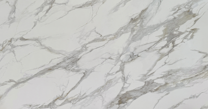 ES-Calacatta Giada Printed Surface Quartz Slab