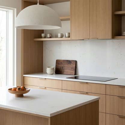 ES-Carrara Gold Quartz Slab