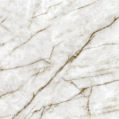 ES-Cristallo Blanco Printed Surface Quartz Slab