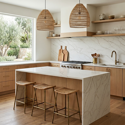 ES-Mirage Brown Quartz Slab