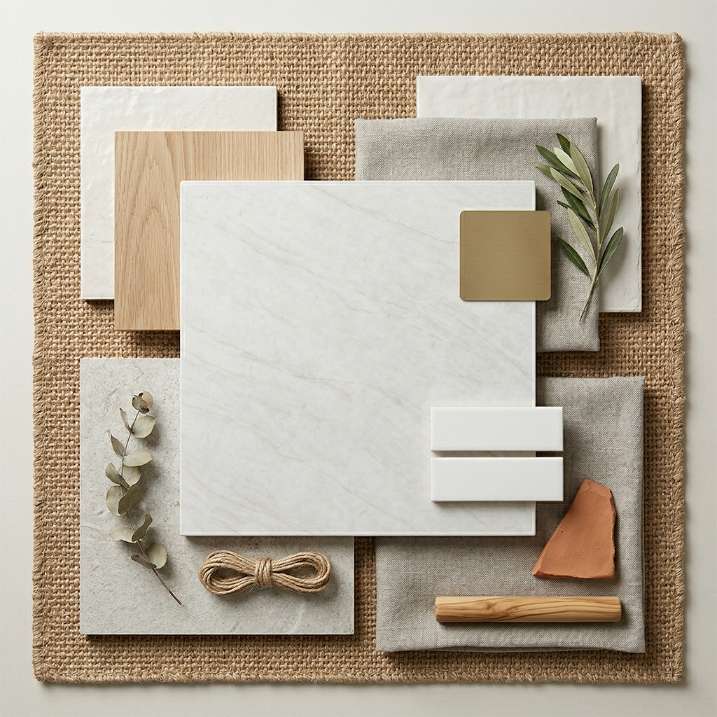 ES-Mykonos Printed Surface Quartz Slab