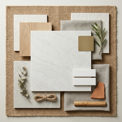 ES-Mykonos Printed Surface Quartz Slab