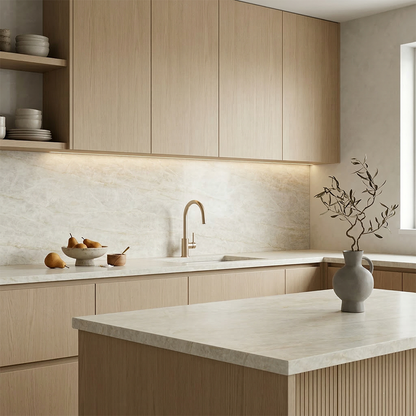 ES-Naica Printed Surface Quartz Slab