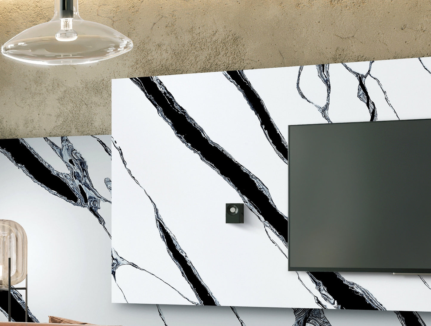 ES-Panda White Quartz Slab