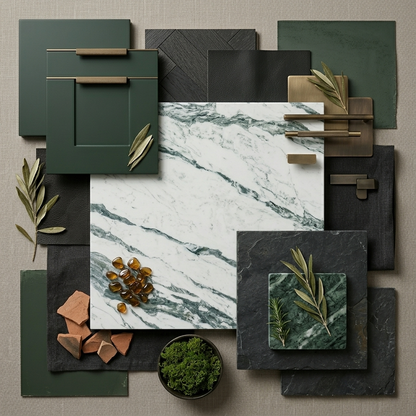 ES-Royal Green Quartz Slab