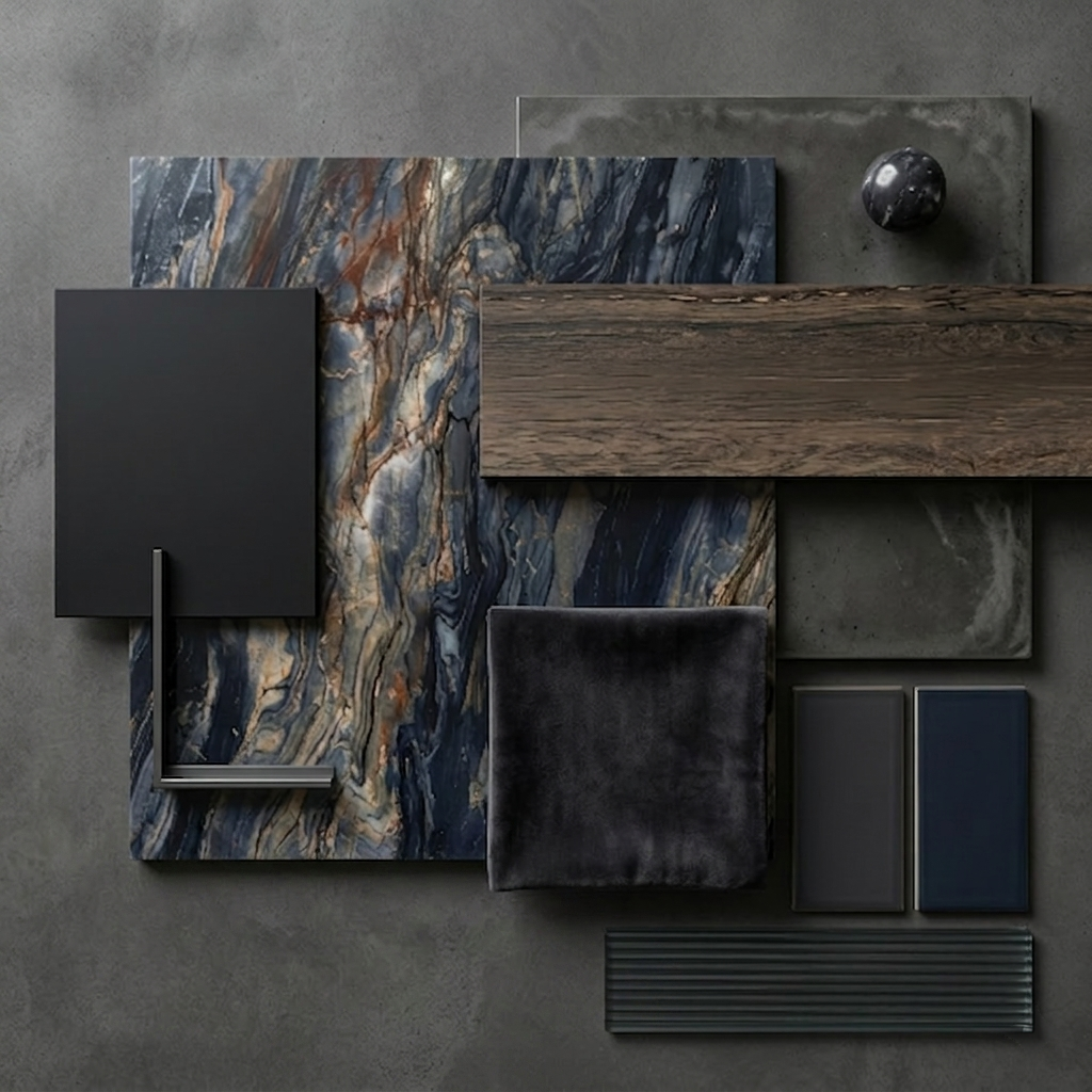 ES-Tempest Blue Quartzite Slab