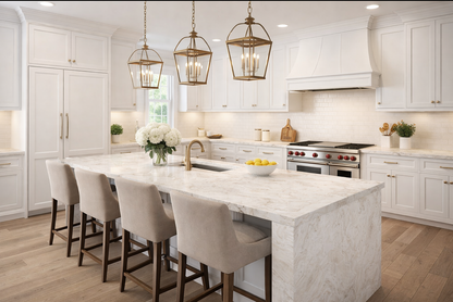 Fendi White Quartz Slab