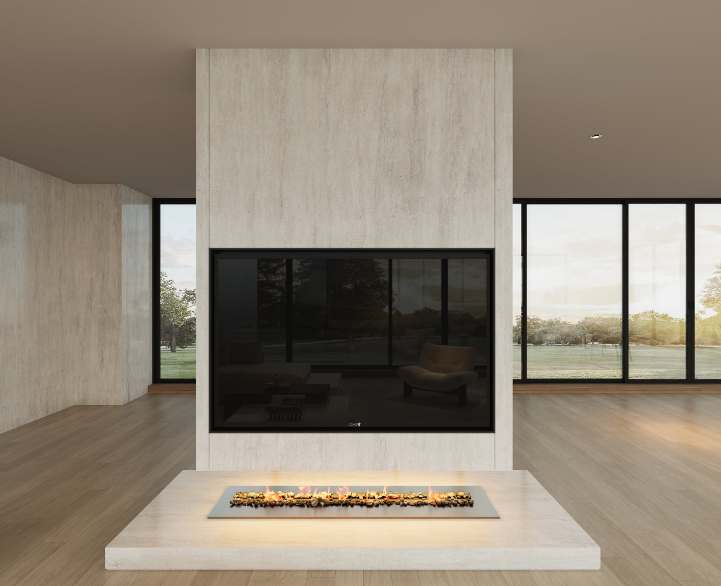 Travertino Premium Quartz Slab