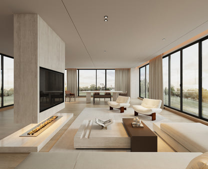 Travertino Premium Quartz Slab