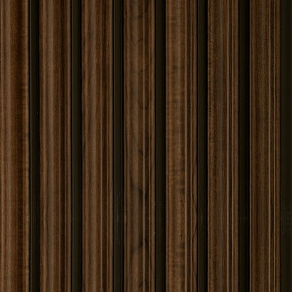 Alder Two-Tone Fluted Polypropylene Interior Decorative Wall Panel, polypropylene panel in a wood look finish