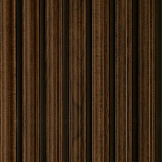 Alder Two-Tone Fluted Polypropylene Interior Decorative Wall Panel