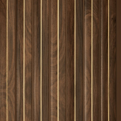 Gilded Alder Corrugated Polypropylene Interior Decorative Wall Panel, polypropylene wall panel with a wood look surface