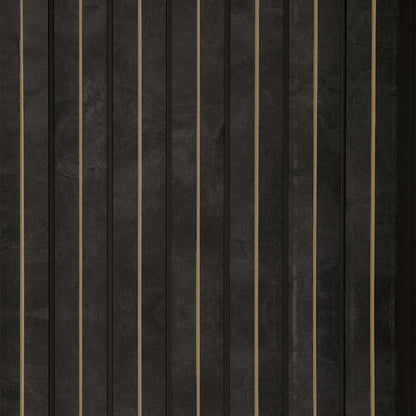 Gilded Charcoal Corrugated Polypropylene Interior Decorative Wall Panel